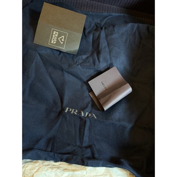 Size 9UK/10US - Prada Monolith Pouch Leather Ankle Boots